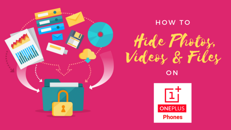 Hide Photos, Videos, Files on OnePlus Phones