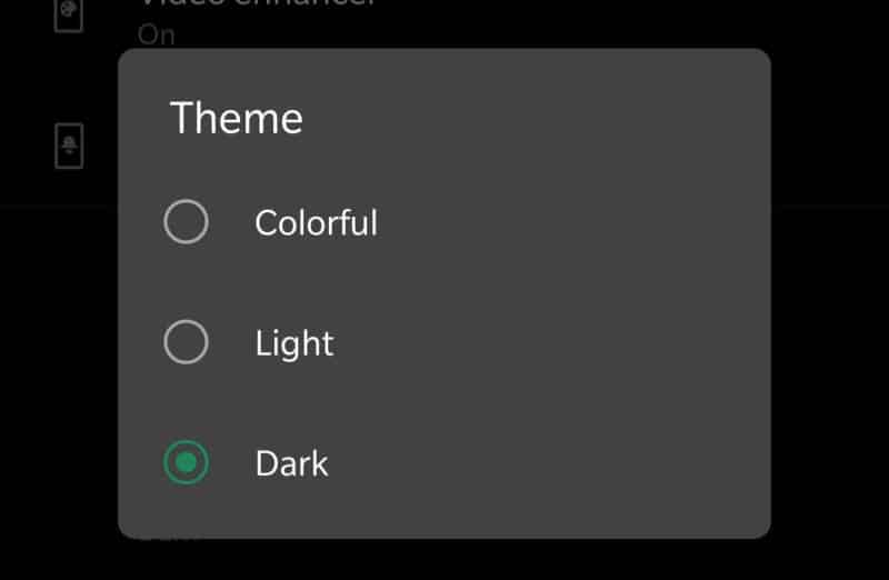 Enable Dark mode settings to increase battery life of OnePlus 7