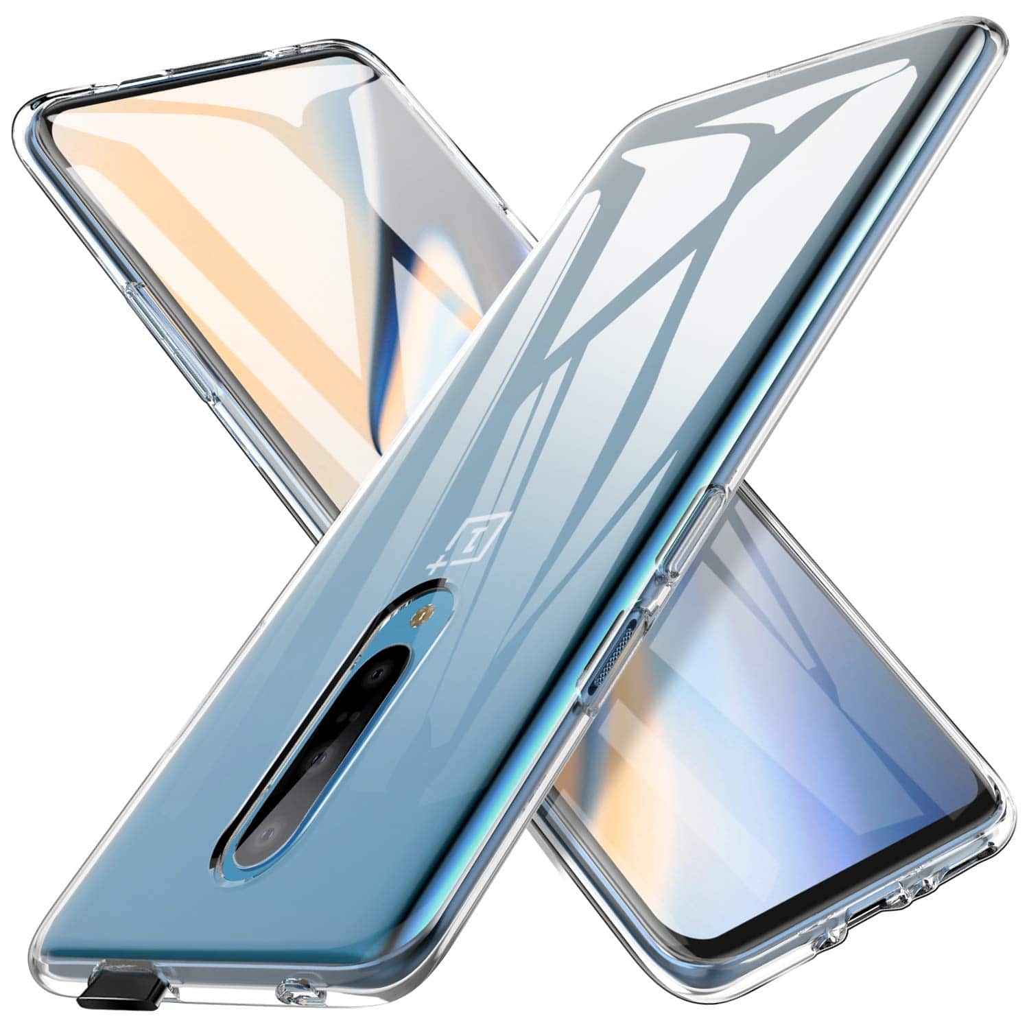 AINOYA Crystal Clear OnePlus 7 Pro Case