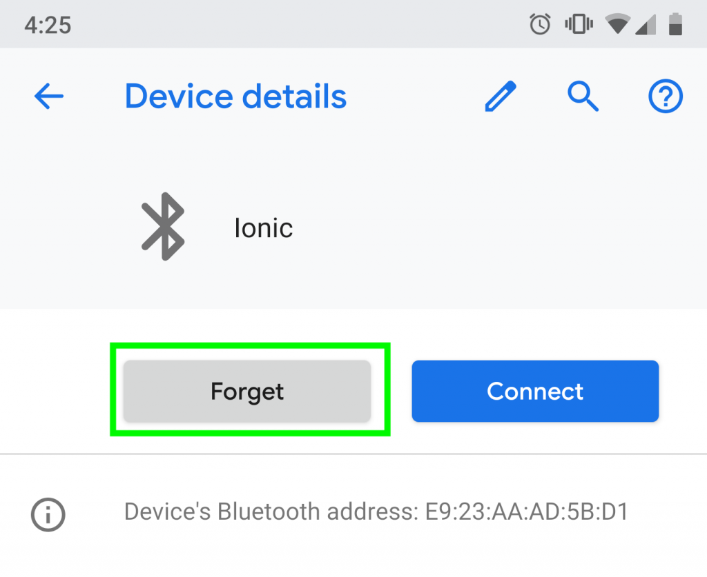 Ask Clearly the device details before connecting with your Bluetooth