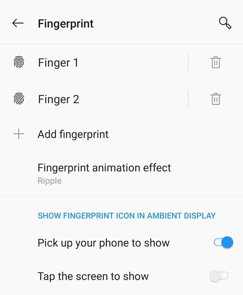 Use Ambient display to fix Fingerprint scanner problem in OnePlus 7 and OnePlus 7 Pro