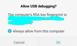 USB debug